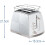 Russell Hobbs Toaster White Groove 2S Toast 26391-56 2