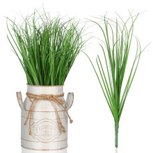 12Pcs Simulation Grass Plastic Models for Home Decor Photography Props