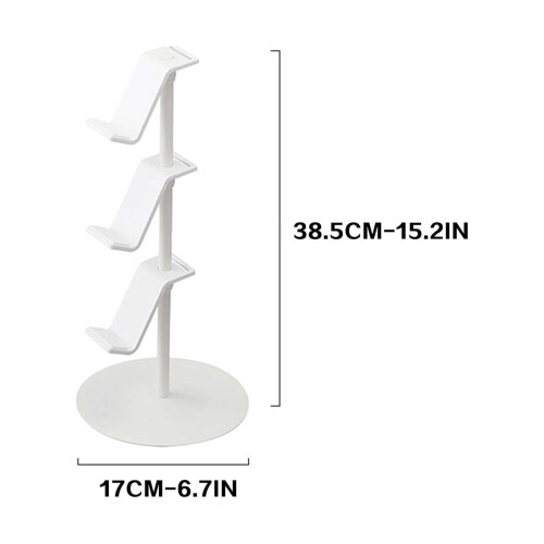 3-Tier Adjustable Controller & Headset Stand – Compatible with All Universal Gaming PC Accessories, 2 Colors 2