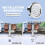 6-Pcs Sink Basin Overflow Covers, Plastic Round Hole Drain Caps, Compatible with Standard Kitchen Sinks 4