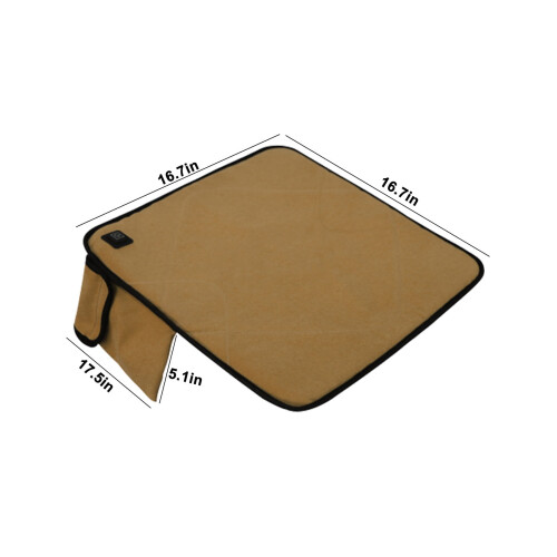 USB Heated Car Cushion Portable Foldable with 3 Temperature 2