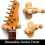 3X VäGgfäSte för GitarrhäNgare, Justerbar HåLlare för Gitarrkrok GitarrväGgstativ för Akustisk Elbas Ukulelegitarrer 4