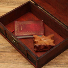 3X Large Decorative Trinket Jewelry Lock Handmade Vintage Wooden Storage Gift Box