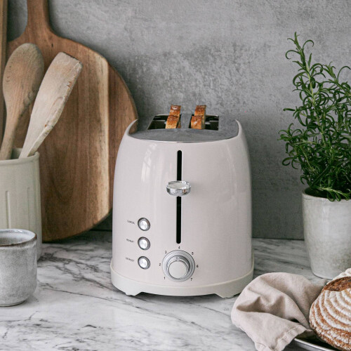 Champion Toaster 2 Scheiben 800W BR610 Creme White Series 2
