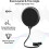 Microphone Stand Boom Arm, Upgraded Microphone Arm Microphone Stand Boom Suspension Bracket with Windshield Filter 4
