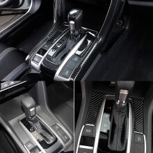 2pcs Carbon Fiber Gear Shift Frame for Civic 10th FC/FK 2016-2019