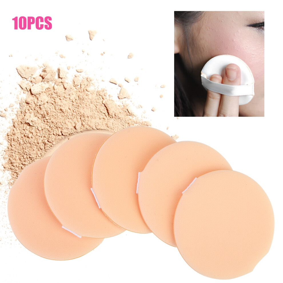 10pcs Reusable Cosmetic Puffs