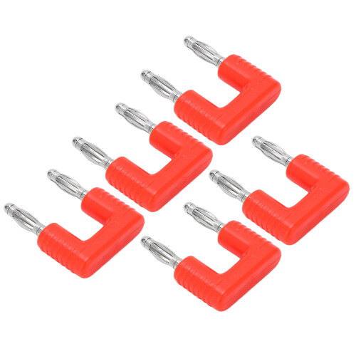 Ανθεκτική λεπτή κατασκευή Stackable Solderless Banana Plugs4MM με σχήμα φαναριού με επικεφαλής 2