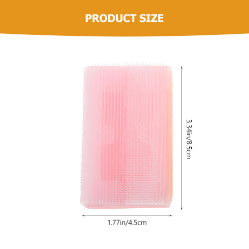 2Pièces Brosse Bain Douce Éponge 1