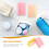 2Pièces Brosse Bain Douce Éponge 8