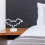 2Pcs Pink Bat Shaped Neon Night Lamp USB LED Decorative Table Light 3