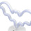 2Pcs Pink Bat Shaped Neon Night Lamp USB LED Decorative Table Light 7