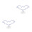 2Pcs Pink Bat Shaped Neon Night Lamp USB LED Decorative Table Light 10