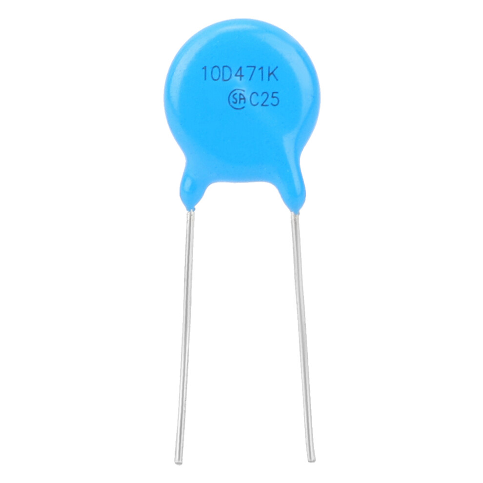 Durable 50Pcs Varistors Inline 10D471k 10K471 10Mm 470V Surge Voltage Limiter 4901393782961