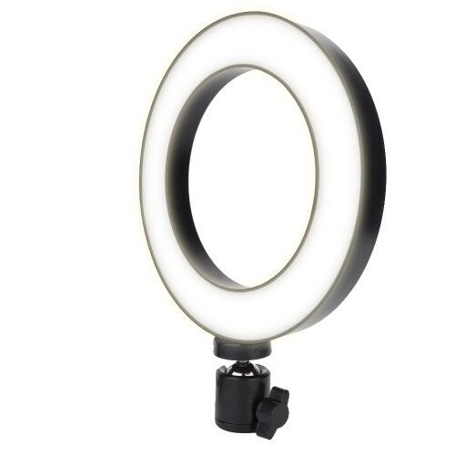 Even Lighting Without Glare LED Ring Light With Adjustable Tripod Stand Multi Purpose Illumination USB Powered Desk Light Compact And Portable Design 2