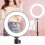 Even Lighting Without Glare LED Ring Light With Adjustable Tripod Stand Multi Purpose Illumination USB Powered Desk Light Compact And Portable Design 4