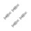 4Pcs Reflective Disco Nutcracker Ornament Mirror Figurine Holiday Decor 7