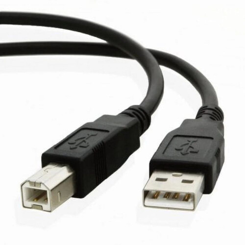 Καλώδιο USB2.0A αρσενικό σε B αρσενικό, μεταφορά δεδομένων υψηλής ταχύτητας έως 480Mbps