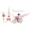 PVC Eiffel Tower Wall Sticker60x90cm 1
