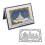 Fustella in metallo a tema natalizio per biglietti e scrapbooking. 1