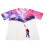 Αναπνεύσιμο T-Shirt με γραφικά 3D, πολύχρωμο μπλουζάκι με στρογγυλή λαιμόκοψη, 7