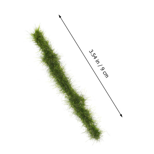 1 Box Long Strip Simulation Grass For Diy Sand Table Micro Landscape 1