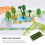 1 Box Long Strip Simulation Grass For Diy Sand Table Micro Landscape 5
