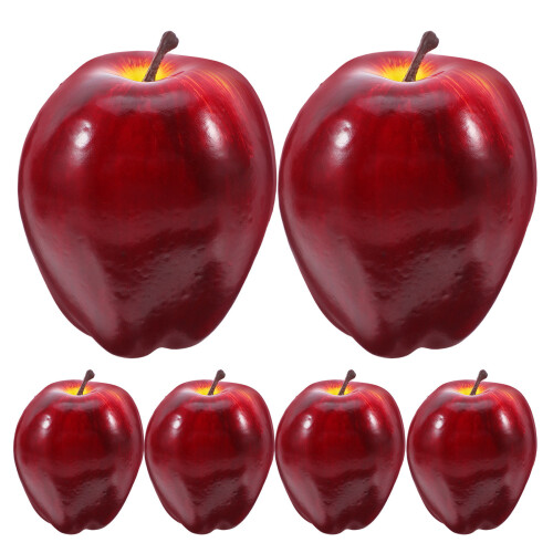 24 Pcs Fake Artificial Fruit Foam Decorations For Home Kitchen Party 1