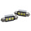 2 x 36mm 3 SMD 5050 LED Error Free Dome Festoon Light w Heatsink 2