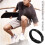 2Pcs White Rivet + Black Rivet Punk Pyramid Studded Artificial Leather Bracelet Wristband 1