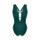 Costume intero da donna con scollo a V e effetto contenitivo sull'addome. 4