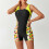 Costume intero da donna a pantaloncino per acquagym 3