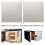 2 x Replacement 12 x 12 cm Plate Mica For Microwave 4