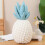 20 inch Simulated Pineapple Plush Pillow 1 piece 2