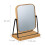 Table mirror with bamboo frame 4