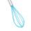 5-Piece Blue Silicone Utensil Set - Non-Scratch, Heat Resistant Kitchen Tools 3