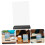 Premium Clear Acrylic Menu Holder with Stable Base for Easy Tabletop Display 4
