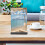 Premium Clear Acrylic Menu Holder with Stable Base for Easy Tabletop Display 8
