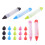 Piping Pen for Cake Decorating Silicone Chocolate Pen Blue 5pcs Baking Tool 6