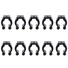 10 Pcs Fishing Pole Rod Storage Clip/ Billiards Snooker Cue Locating Clip Holders/ Fishing Rod Storage Rack