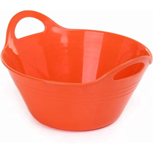 Tigelas de plástico Mintra Home com alças (lavanda, 970ml, pacote com 3 unidades) 2