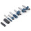 Precise Cutting Router Bit Set High Cutting Efficiency Smooth Rotation Woodworking Tools Multi Purpose Use Universal Shank Easy Storage Carbide 8