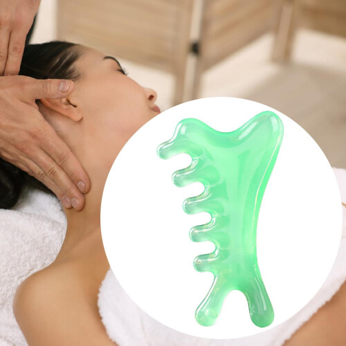 Massagekam voor lichaamsontspanning, multifunctioneel, compact, comfortabel, groen 1