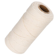 100m Cotton Rope, 4mm Thick, for DIY Crafts & Decorations