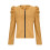 Women's Cropped Blazer Jacket with Puff Sleeves 3