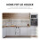 Delicate Pot Lid Rack Black Wall Mounted Kitchen Storage Holder Compact and Convenient 6
