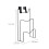 Delicate Pot Lid Rack Black Wall Mounted Kitchen Storage Holder Compact and Convenient 8