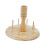 8 Spools Yarn Holder Storage Rack Convenient Bobbin Organizer Hand Tool Portable 2