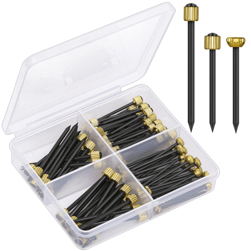 90Pcs 3 Sizes Picture Hanging Nails for Wall Decor Hanging Frame Kit 1
