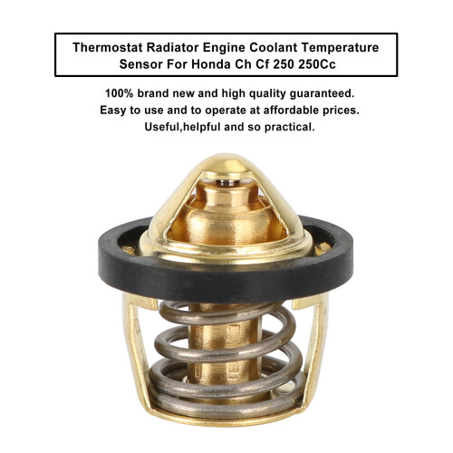 Thermostat Radiator Engine Coolant Temperature Sensor For Honda Ch Cf 250 250Cc 2
